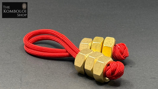 Industrial Series - Brass Triple Hex Begleri