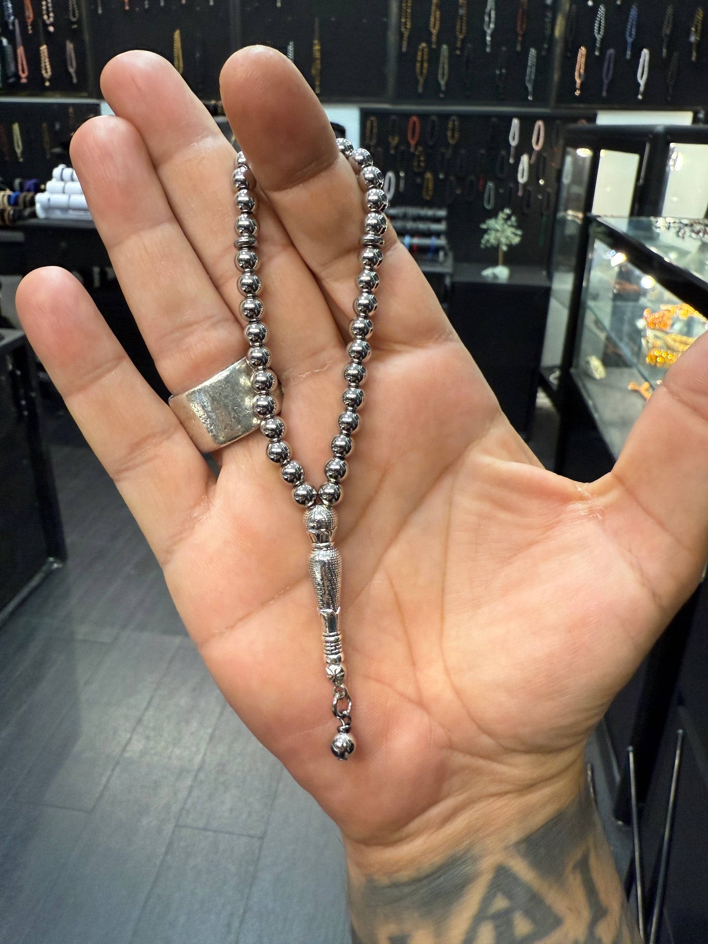 Ottoman Collection Mini 33 Tasbih / Masbaha - Stainless Steel