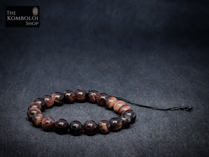 (Red Tigers Eye Worry Beads - Wearable MK3 (Long)