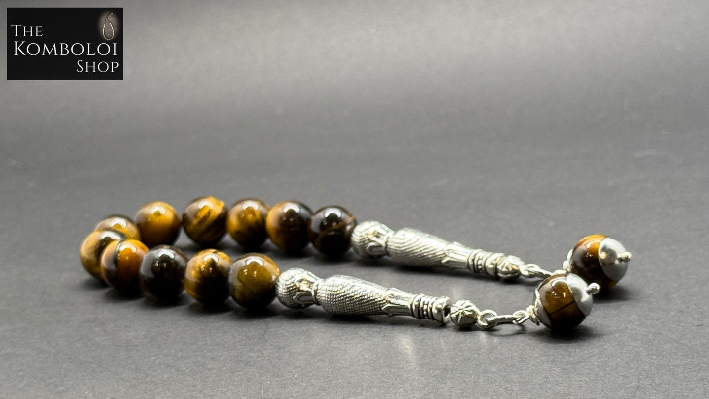 Tigers Eye 11 Bead Tasbih / Misbaha