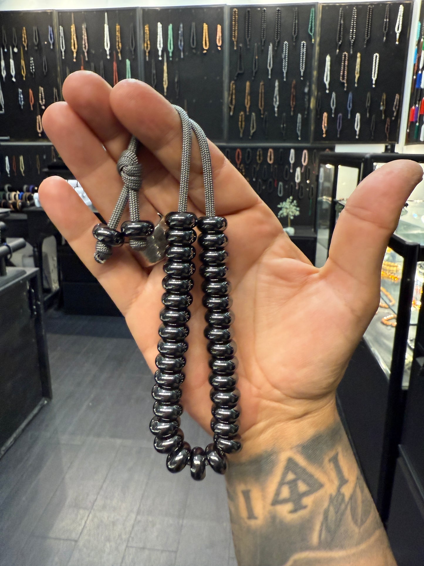 Hematite 33 Bead Komboloi