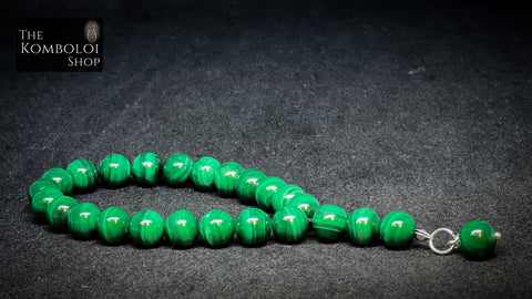 Malachite Worry Beads