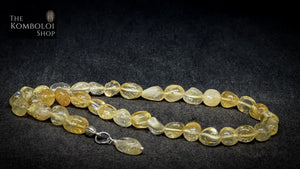 Citrine 33 Bead Worry Beads