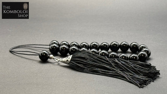 Onyx Komboloi / Worry Beads