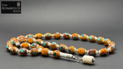 Camel Bone 33 Bead Komboloi / Worry Beads