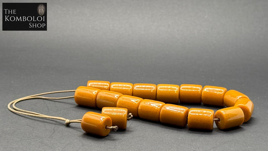 Pressed Baltic Amber  Komboloi / Worry Beads