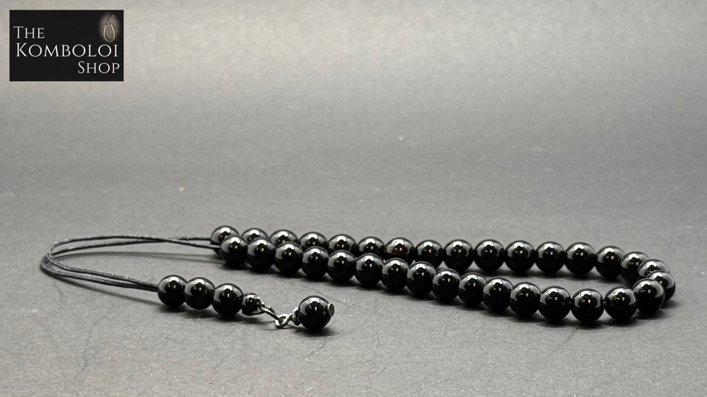 Onyx 33 Bead Mini Komboloi / Worry Beads