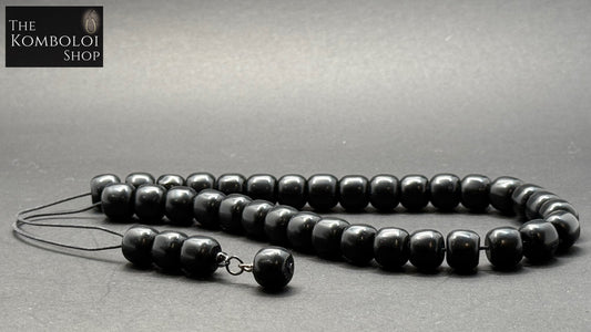 Obsidian 33 Bead Komboloi / Worry Beads