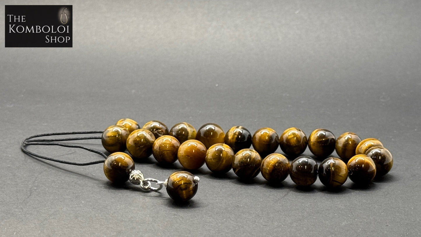 Tiger’s Eye 21 Bead Komboloi