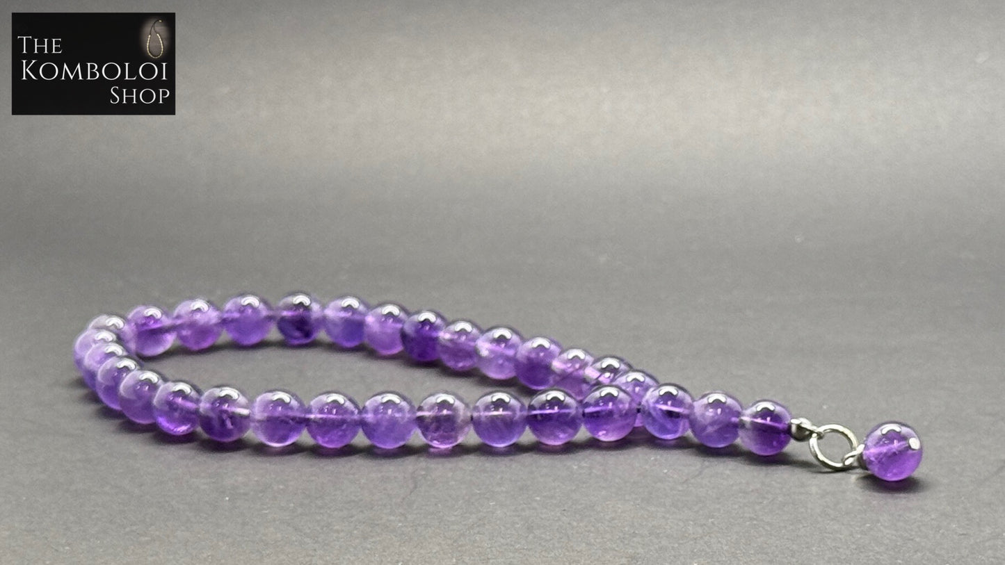 Amethyst Worry Beads