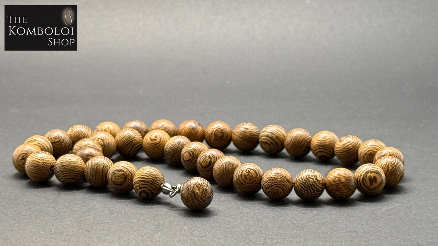 Wenge 33 Bead Worry Beads