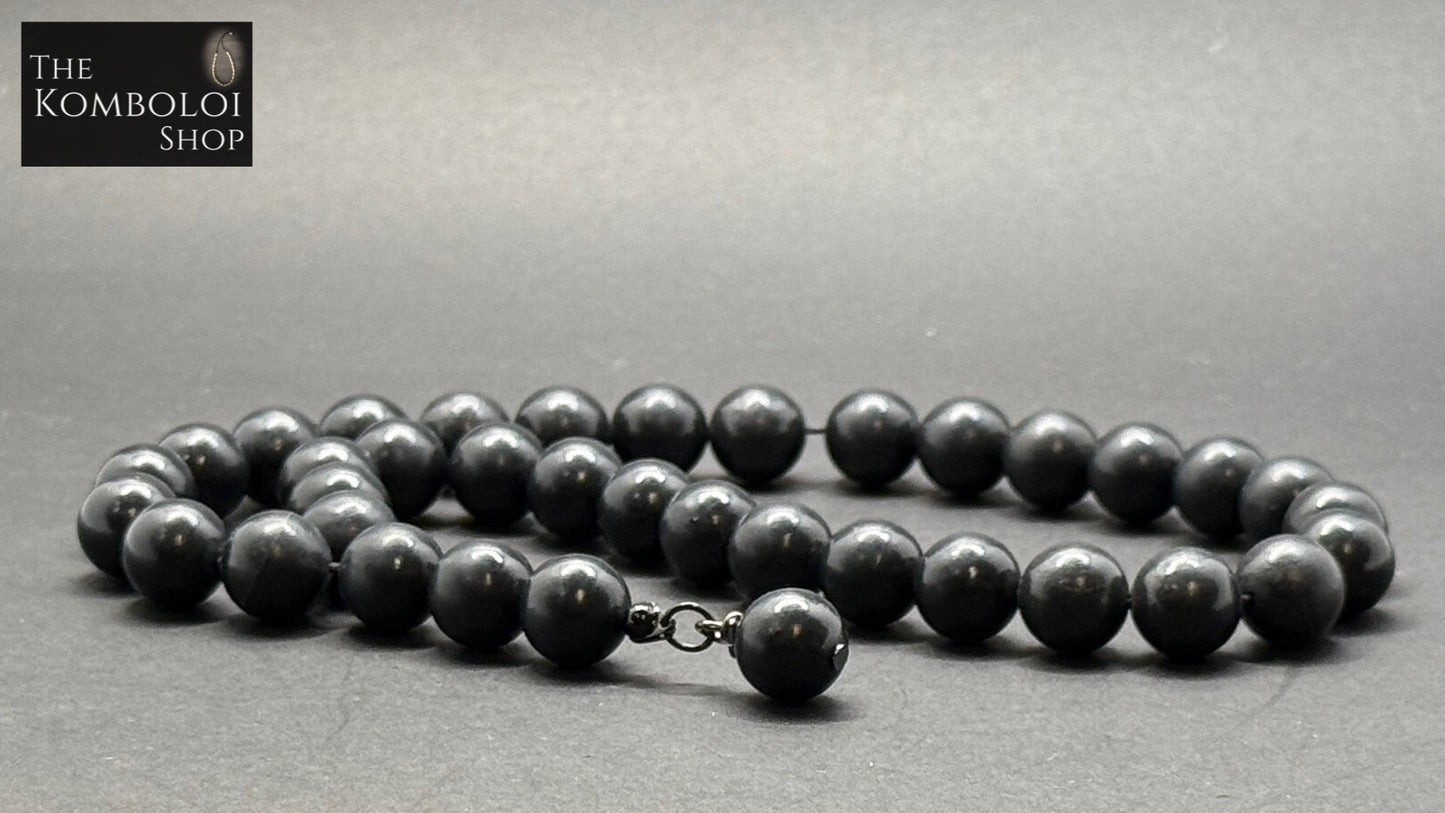 Shungite 33 Bead Worry Beads