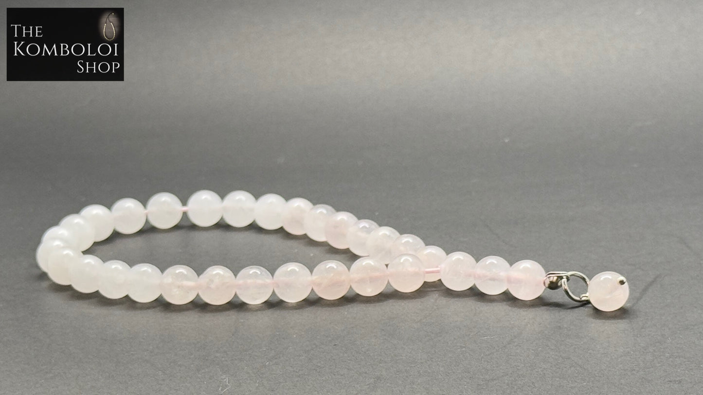 Rose Quartz Worry Beads