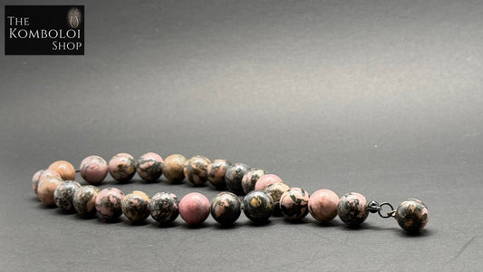 Rhodonite Worry Beads