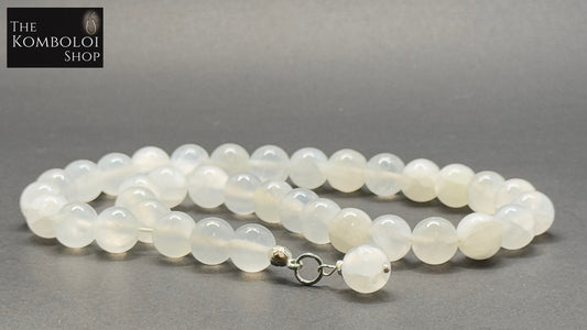 Selenite 33 Bead Worry Beads