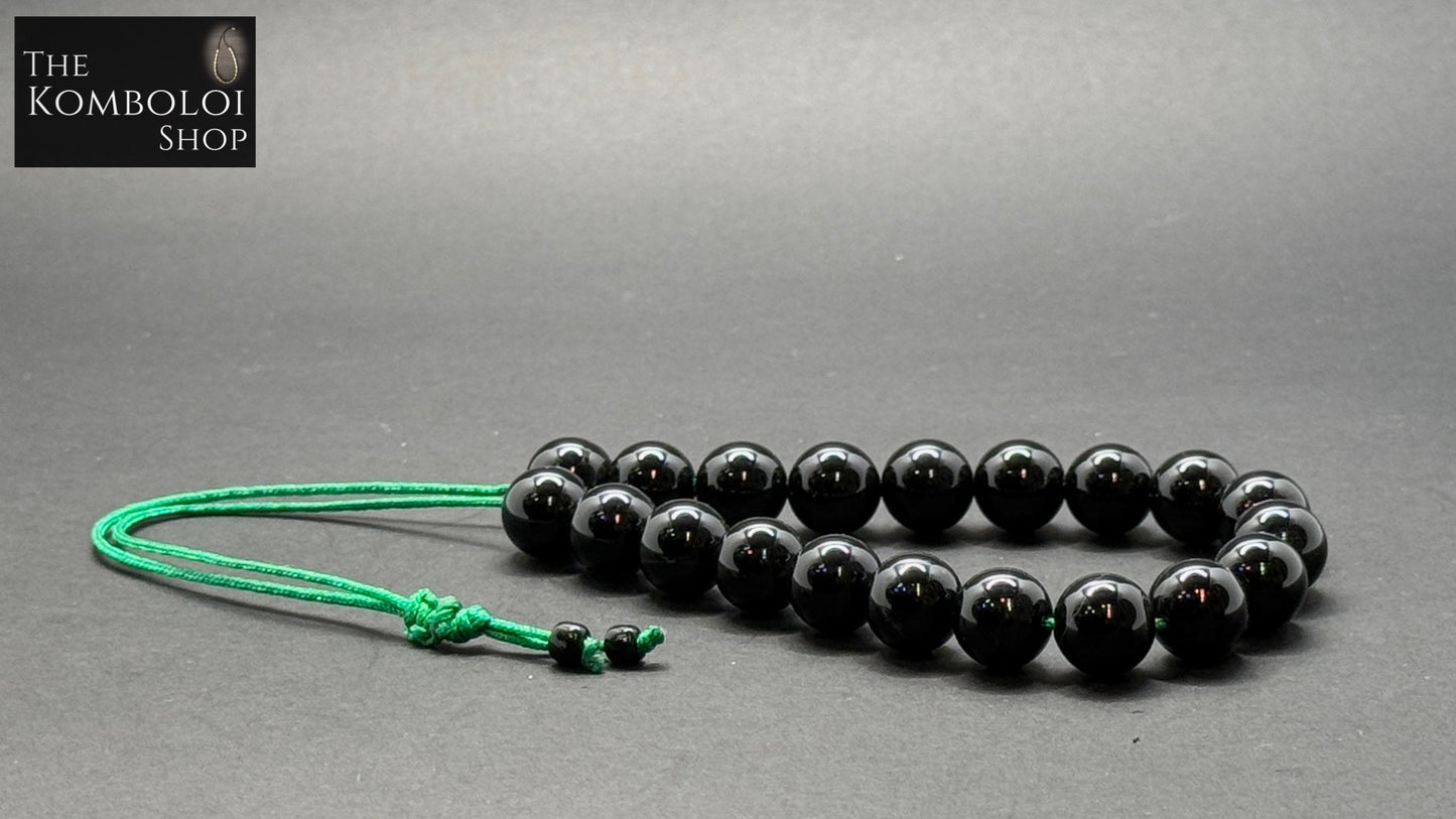 Onyx Worry Beads - Wearable MK3 (Long)