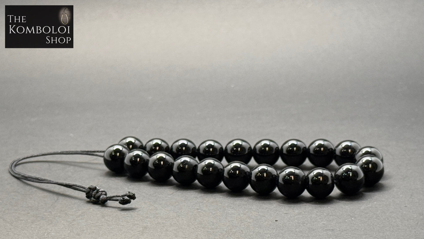 Onyx Worry Beads - Wearable MK3 (Long)