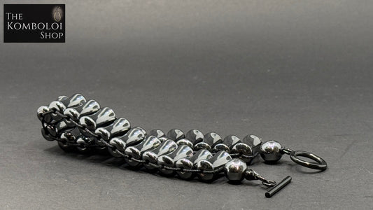 Prison Series Russian Chetki - Wearable Bracelet (Hematite)