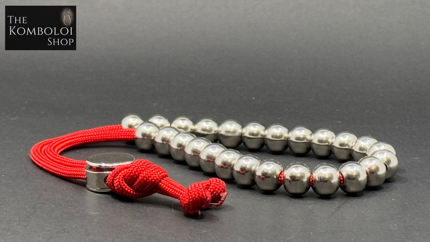 Modern Series Stainless Steel Worry Beads - Wearable (Long)