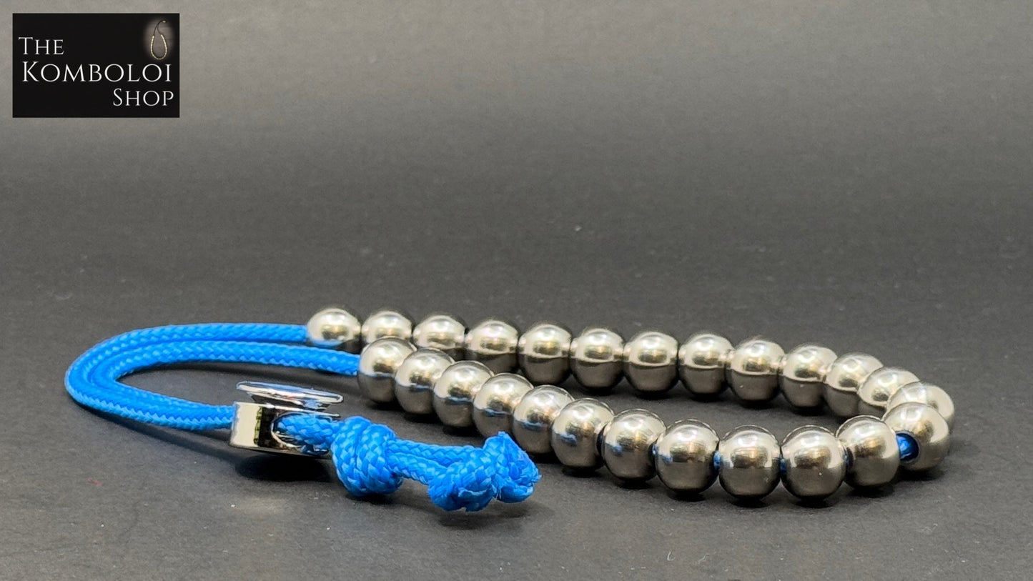 Modern Series Stainless Steel Worry Beads - Wearable (Long)