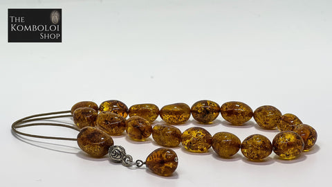 Real hot sale amber beads