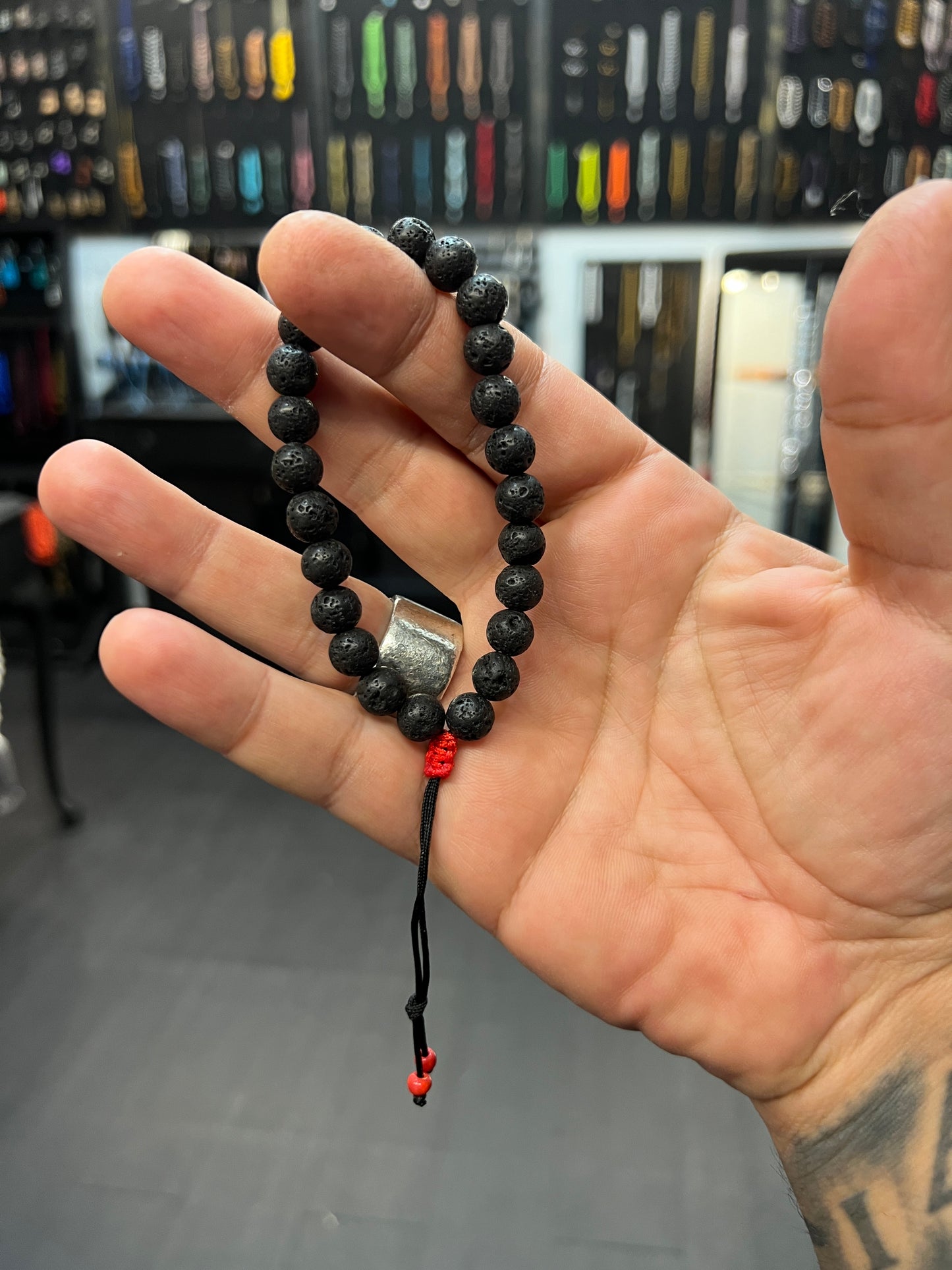 Volcanic Lava Worry Beads - Wearable MK3 (Short)