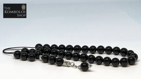 Onyx 33 Bead Komboloi / Worry Beads